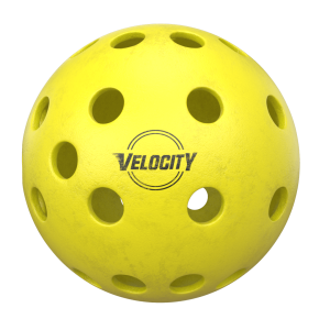 Bright Yellow Outdoor Pickleballs
