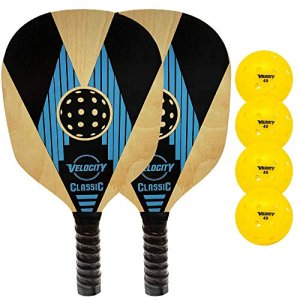 Premium Wood Pickleball Paddle Set